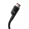 Cavo di ricarica rapida Baseus Fish-Eye USB-C a USB-C 1 m 100 W nero