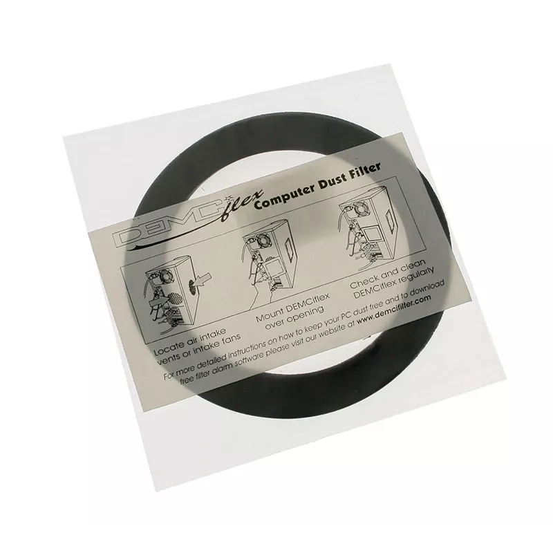 Filtro antipolvere rotondo DEMCiflex 80 mm — 80 mm rotondo