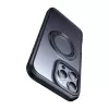 Custodia protettiva McDodo PC-4932 per iPhone 16 Pro con supporto integrato, nero