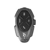 Interphone TOUR HD interfono per moto (2 pz.), portata 1500 m, nero