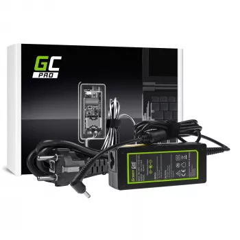 Alimentatore Green Cell AD41P 65W per laptop ASUS, 19V 3,42A, interno, nero