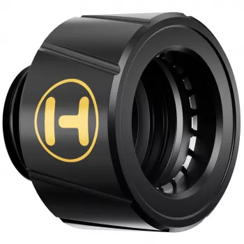 Raccordo HYTE FIT-001 sistema di raffreddamento per computer ottone silicone acciaio nero