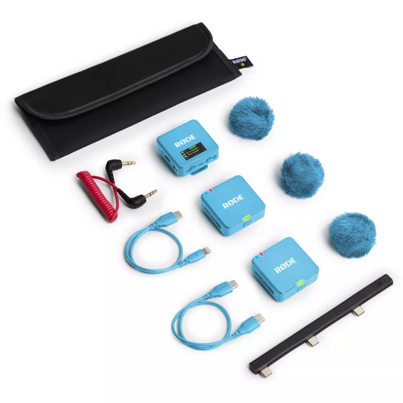 RØDE Wireless GO III blu - sistema microfonico wireless (blu)