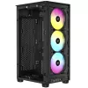 Corsair RGB AIRFLOW Case PC 2000D nero Mini-ITX incluso alimentatore No SFX