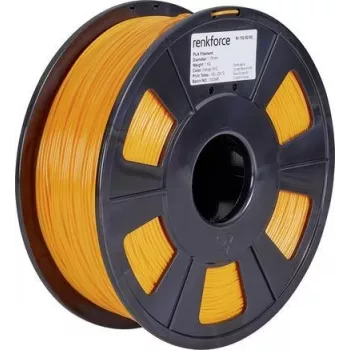 Materiale per stampa 3D Renkforce RF-4511208 acido polilattico (PLA) arancione 1 kg (RF-4511208)