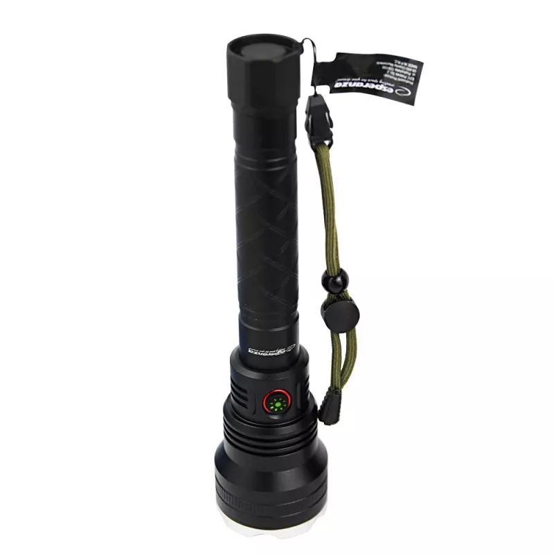 Esperanza EOT068 torcia nero, torcia LED ricaricabile
