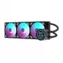 Radiatore per computer 360mm Darkflash DN-D360 nero — radiatore per raffreddamento a liquido 360mm, supporto per 3 ventole da 120mm
