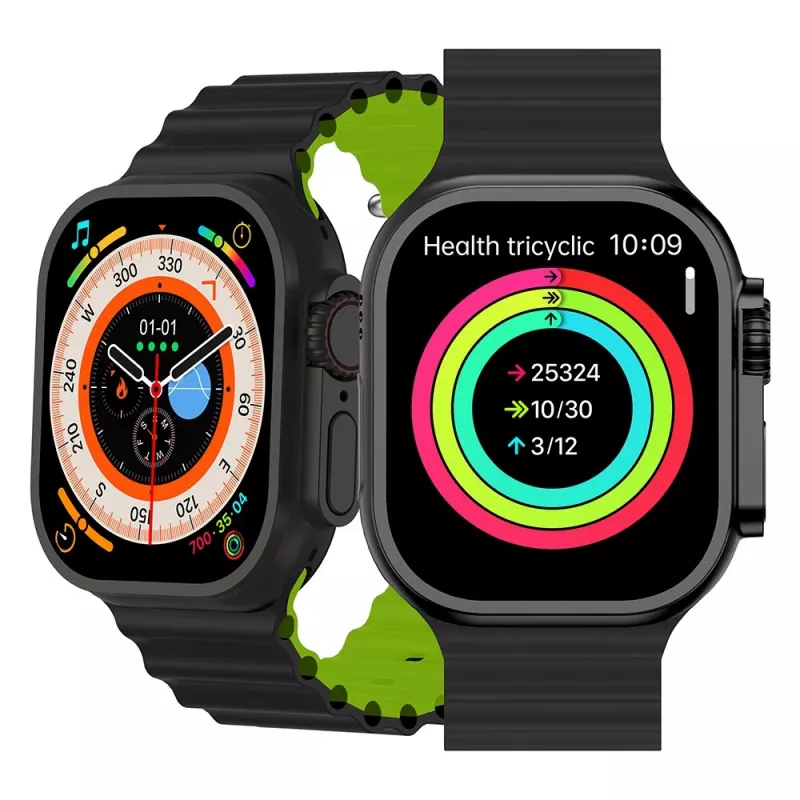 Smartwatch Fusion MT872 Bluetooth Calling impulso pressione sangue ossigeno nel sangue