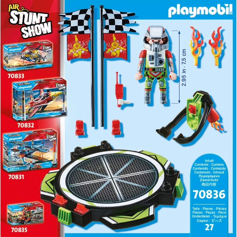 Set gioco azione/avventura Playmobil 70836 età 5-12 multicolore