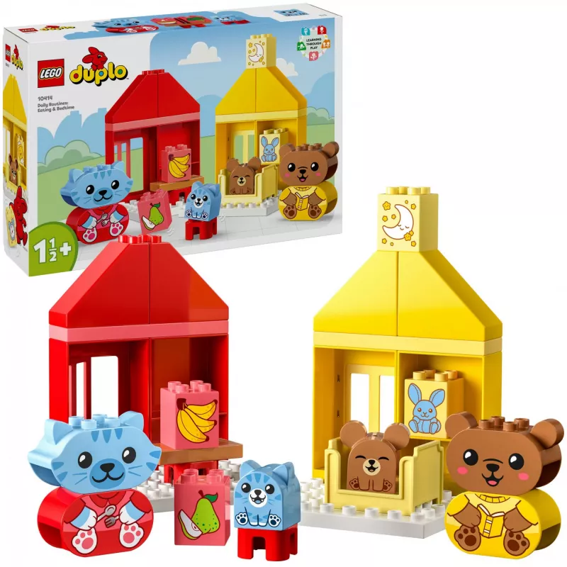LEGO DUPLO Le mie prime routine quotidiane: mangiare e dormire 10414