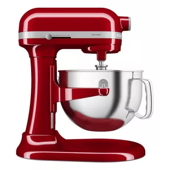 KitchenAid 5KSM60SPXEER Robot da cucina 375 W grigio, rosso, acciaio inox