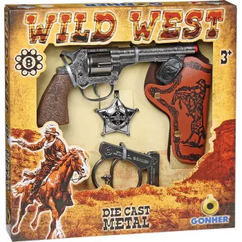 Set cowboy giocattolo Gonher modello 239850 – accessorio costume per bambini