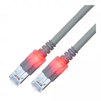 Easylan CS1OACDCD0025 cavo patch Ethernet grigio