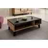 Cama LOTTA 110 Tavolino rovere Wotan/nero opaco