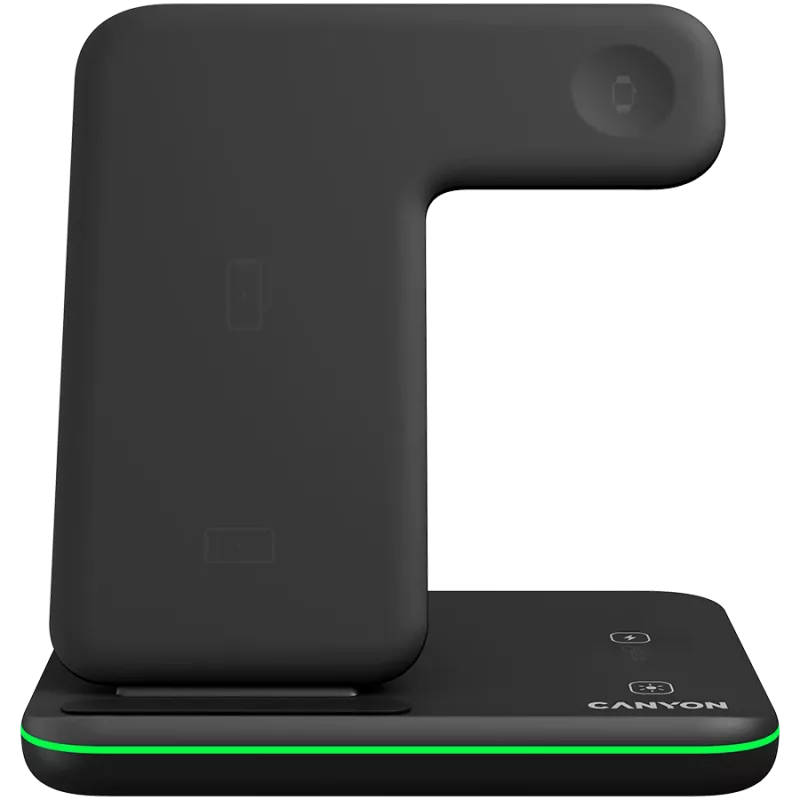 Canyon Caricatore wireless Dock 3in1 QI per Apple 15W nero retail