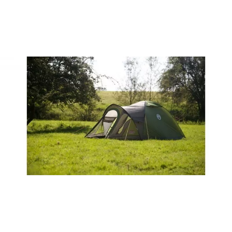 Tenda a cupola Coleman Darwin 3+ 3 persone grigio khaki paleria rigida