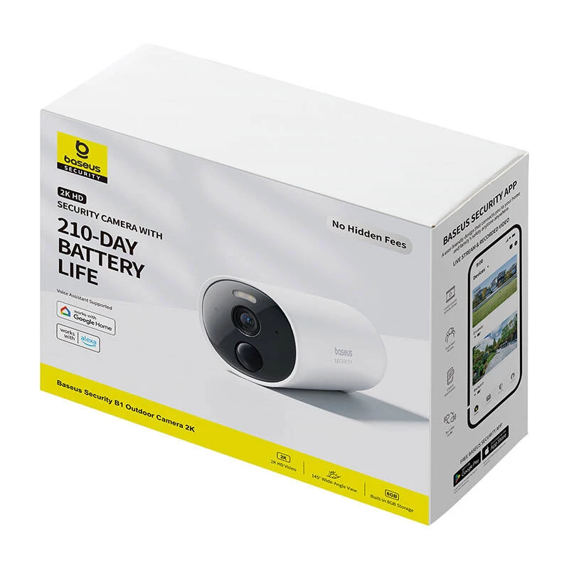 Telecamera di videosorveglianza Baseus Outdoor Camera Security B1 2K