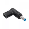 Adattatore di ricarica Akyga AK-ND-C09 USB-C a DC 4,5 x 3,0 mm + pin per notebook, 18,5-20 V, 100 W, per HP