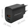 Alimentatore QOLTEC 52377 GaN 30W uscita 5–20V per dispositivi portatili