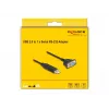 DeLOCK adattatore USB 2.0 su seriale RS-232 50 cm FTDI nero