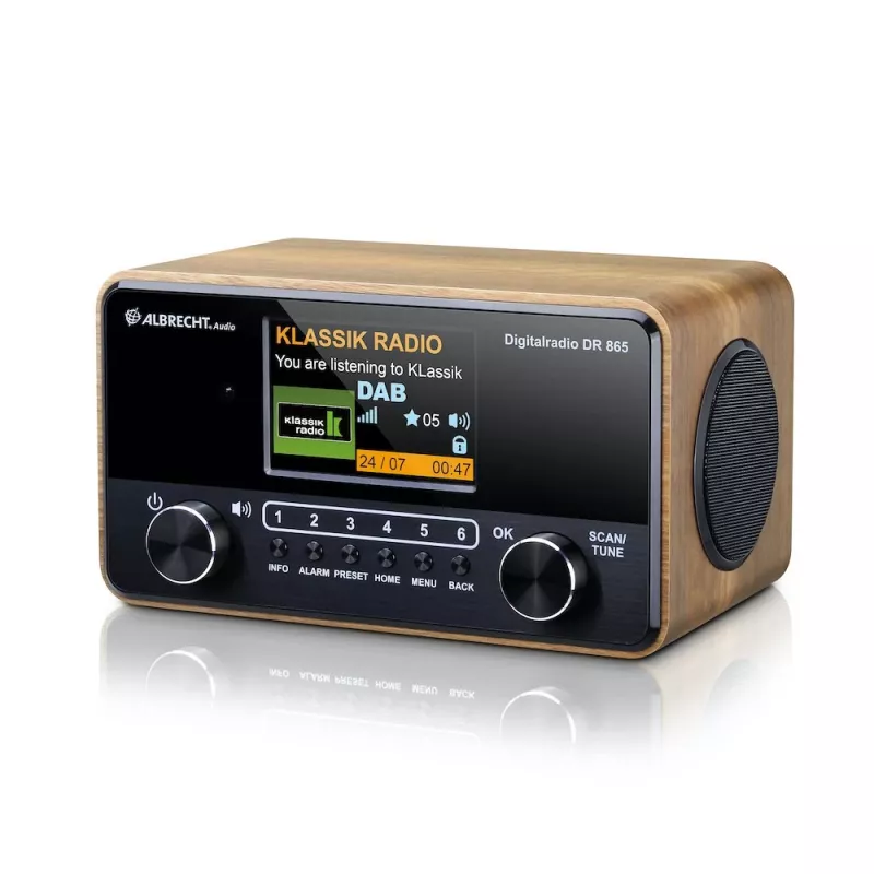 Radio digitale Albrecht DR 865 Senior (confezione aperta)