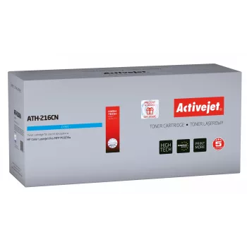 Activejet ATH-216CN cartuccia toner (sostitutivo per HP 216A W2411A; Supreme; 850 pagine; blu) con chip