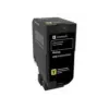 Lexmark 74C20YE cartuccia toner Corporate per CS720/CS725/CX725, gialla, 3000 pagine