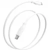 Cavo in silicone USB-C / USB-C 4smarts High Flex 60W 1,5m bianco