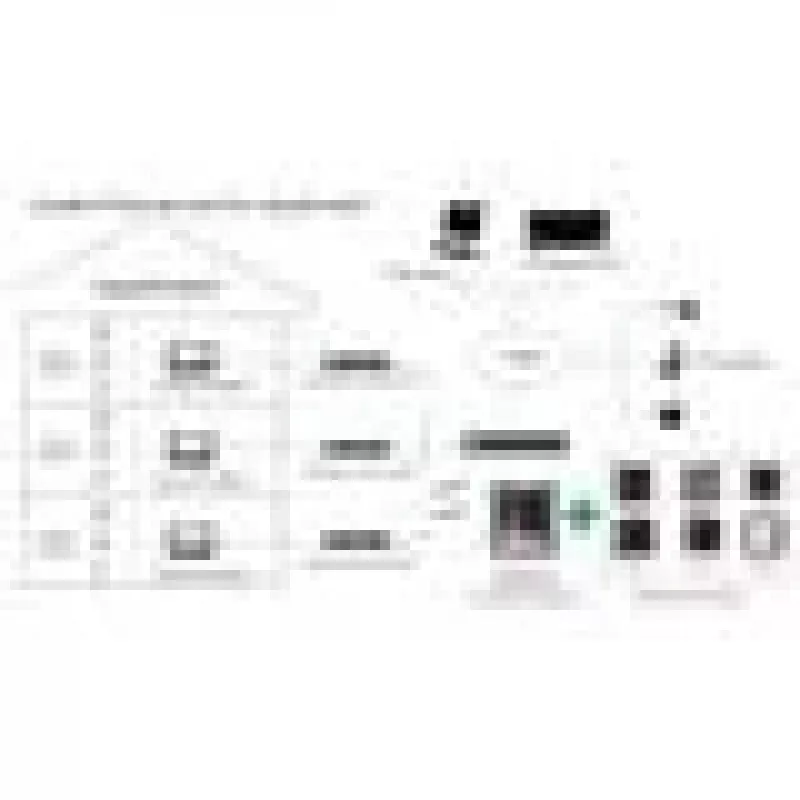Hikvision DS-KH6320-WTE1-W Videocitofono 17,8 cm (7 inch) Bianco