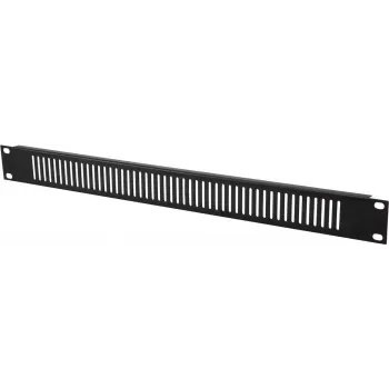 Pannello frontale Omnitronic ZL-19 sw 1HE – 1U, pannello frontale nero per rack 19 pollici