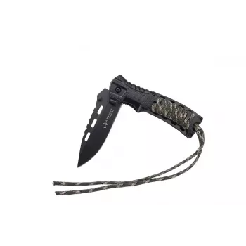 Coltello survival AZYMUT Survival Fire Starter — coltello da campeggio a lama fissa con accendifuoco integrato