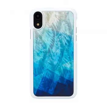 Custodia per smartphone iKins per iPhone XR — esterno blausee, interno nero