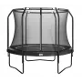 Salta Premium Black Edition COMBO - 251 cm trampolino per tempo libero/giardino