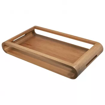 Vassoio da portata artelegno VASDG double-face faggio 27 x 49 cm