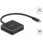Lettore di schede DELOCK 91019 USB 3.1 (Gen 2) Type-C — SD / SDHC / SDXC, 10 Gbit/s, nero