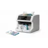 Safescan 2850 conta banconote con rilevamento falsi (UV, magnetico, dimensione), 1500 banconote/min, display touch, bianco