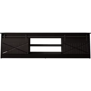 Mobile RTV GRANERO 200x56.7x35 nero/nero lucido