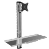 Techly ICA-PLW 01 supporto monitor / piedistallo 68,6 cm (27