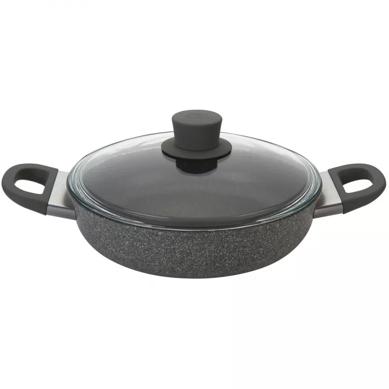 Padella da portata Ballarini 75002-973-0 rotonda grigio 28 cm