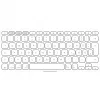 Logitech Keys-To-Go 2 tastiera wireless per iPad, iPhone, Mac e Apple TV, layout tedesco, grigio chiaro