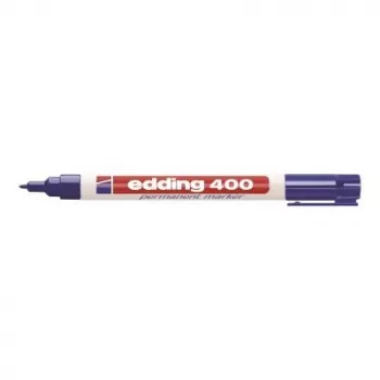 Pennarello permanente Edding 400 blu