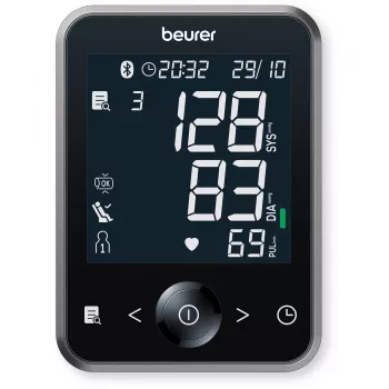 Misuratore di pressione Beurer BM64 con connettività Bluetooth e bracciale per il braccio
