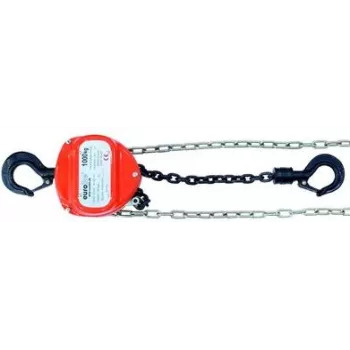 Paranco a catena EUROLITE 1,0 t, altezza di sollevamento 10 m, modello 58000114