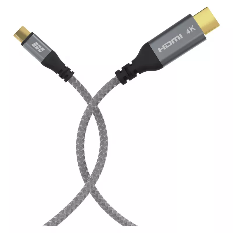 EFB Elektronik Cavo USB-C a HDMI 4K30Hz grigio - Cavo - Digitale/Dati (USB-HDMI-00001)