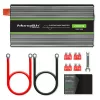 Qoltec Monolith 51934 inverter per auto, 2000 W, nero