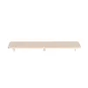 Maclean MC-128WD mensola pieghevole a parete, 100×40 cm, finitura effetto legno