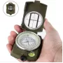 Bussola magnetica da mano EYESKEY EK-1001 — lega di zinco, impermeabile, profondità 85 mm, 175 g