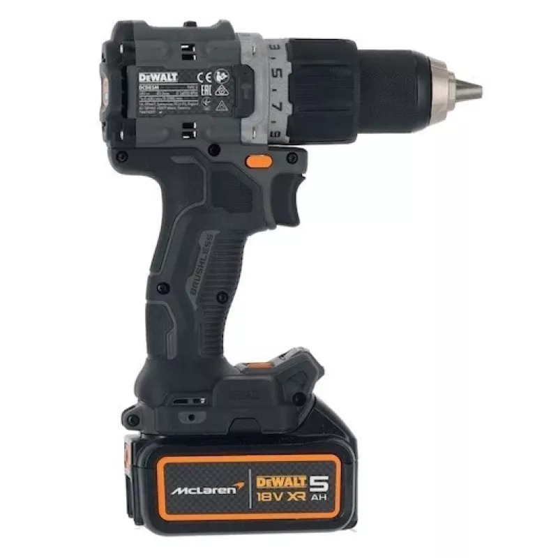 DeWalt MCLAREN DCD85MP2T trapano avvitatore 18V nero, giallo
