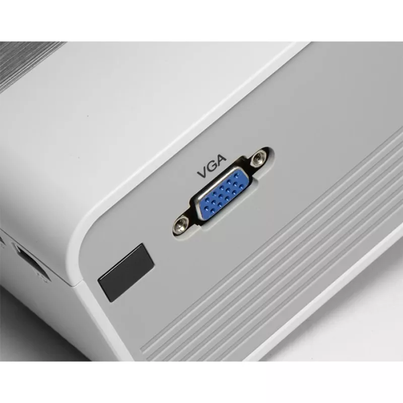 Technaxx TX-127 mini proiettore LED, LCD, HD 720p (1280x720), bianco/grigio
