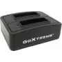 GoXtreme Dual Vision 4K stazione di ricarica batterie – caricabatterie dual-bay per batterie di action camera, modello 01492